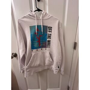Vintage Retro 90's Vans Off the Wall Hoodie Adult Small